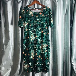 LuLaRoe Julia Dress Size Medium